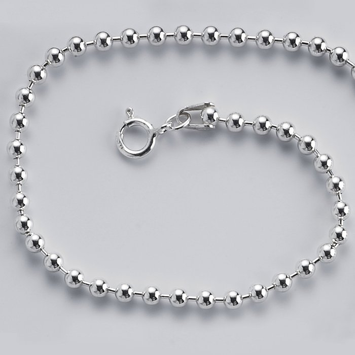 Bead Chain in sterling silver - Base Chain